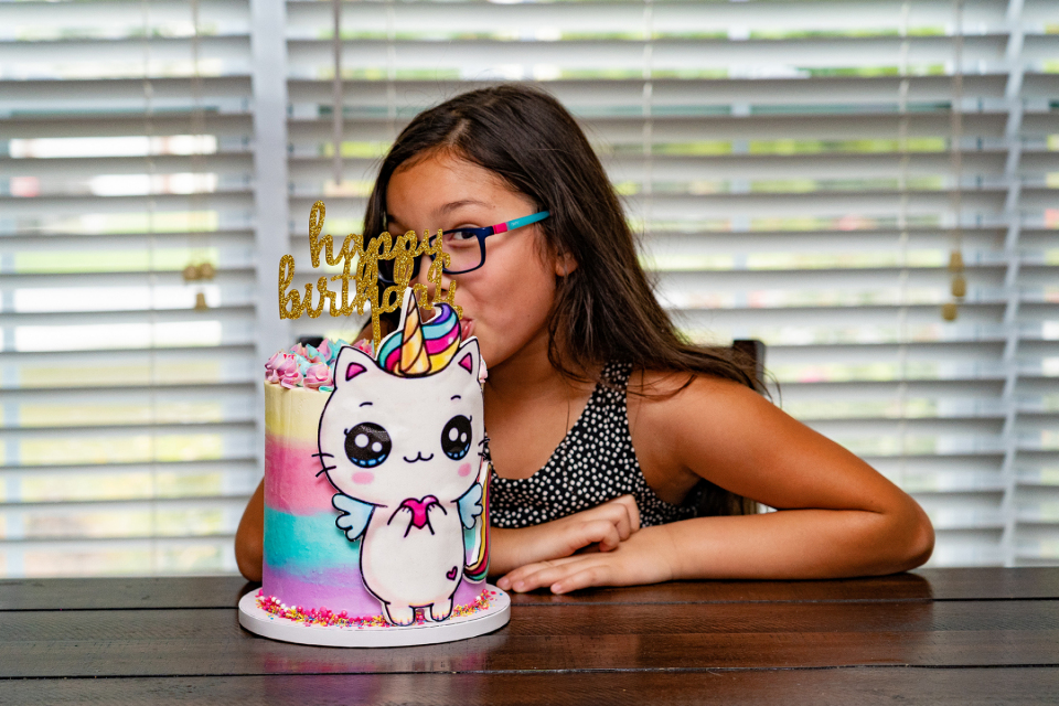 Caticorn Cake - Age 8